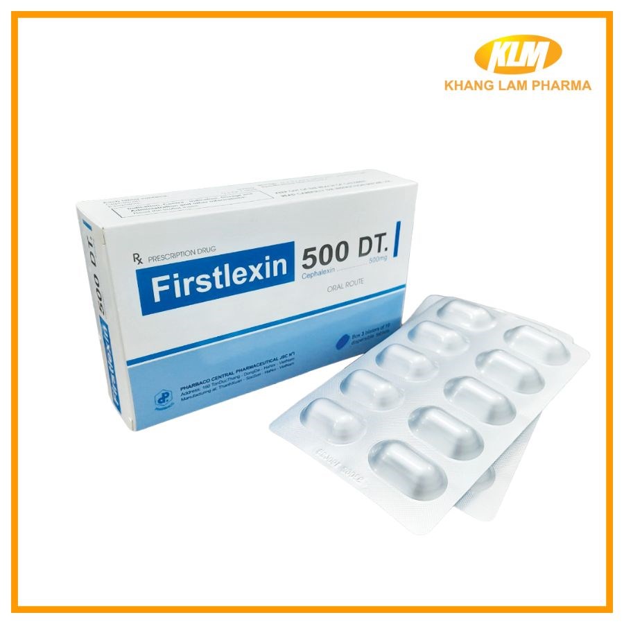 Firstlexin 500 DT -  Điều trị nhiễm khuẩn